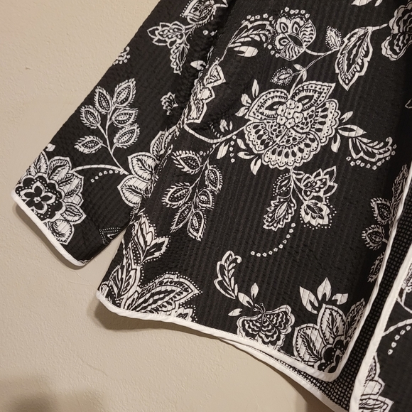 Alfred Dunner Quilted Reversible Jacket - Picture 4 of 8